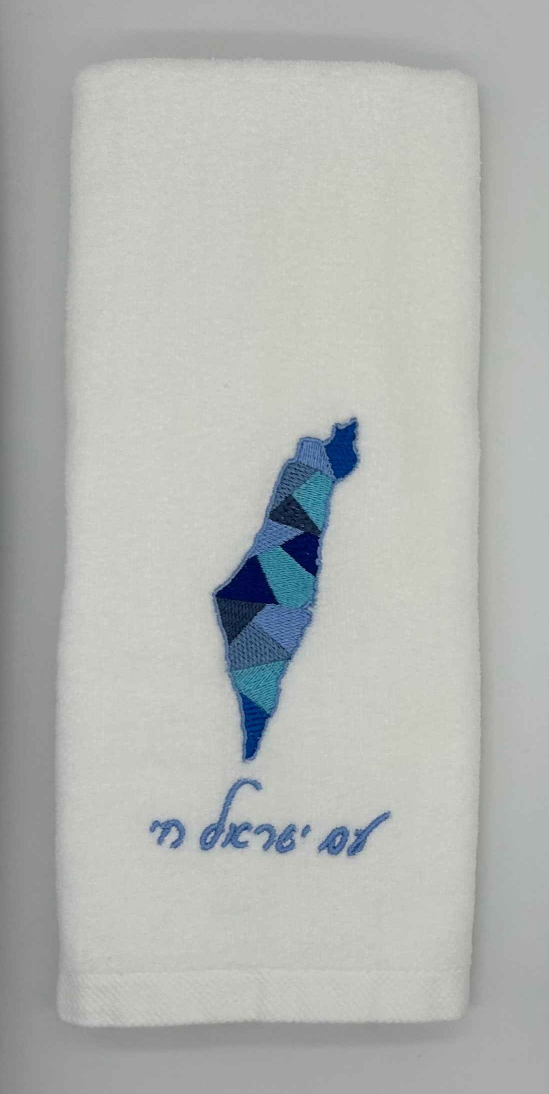 Hand Towels - Israeli Map, Sections and Solids