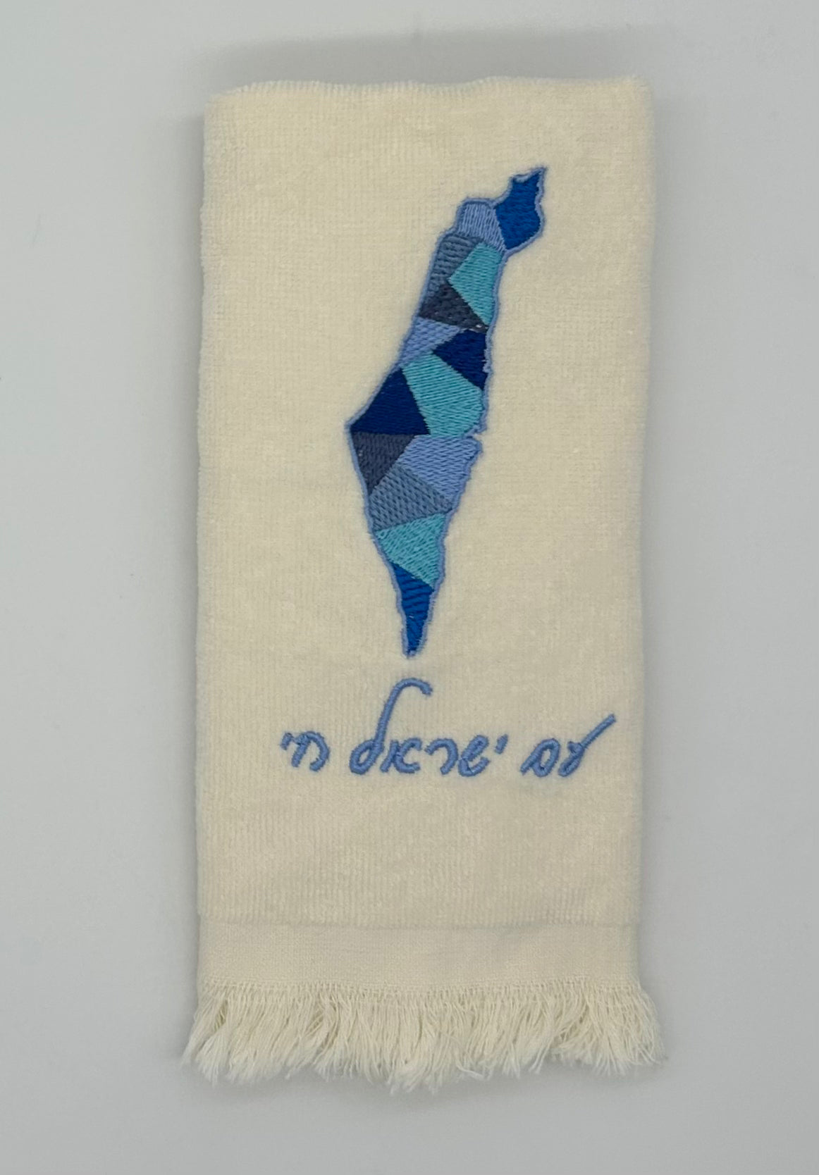 Hand Towels - Israeli Map, Sections and Solids