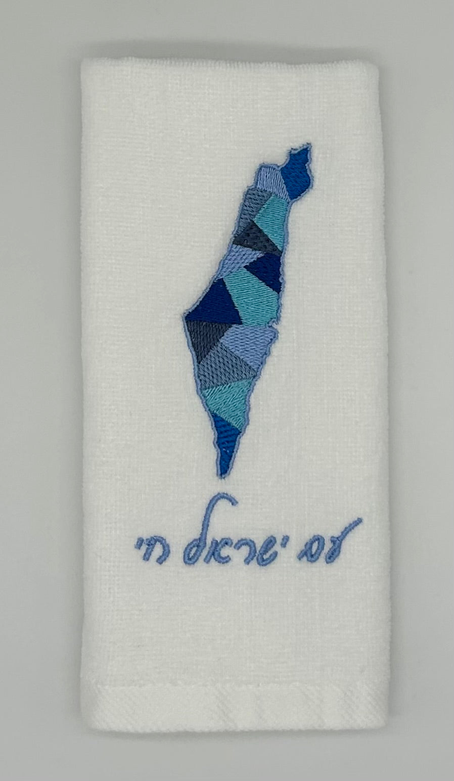 Hand Towels - Israeli Map, Sections and Solids