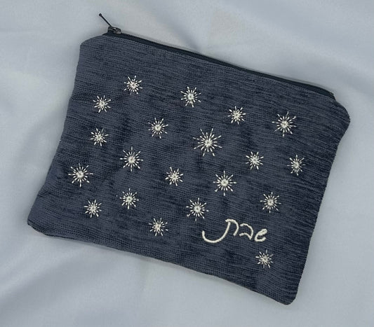 Zipped Pouch - Starry Sky