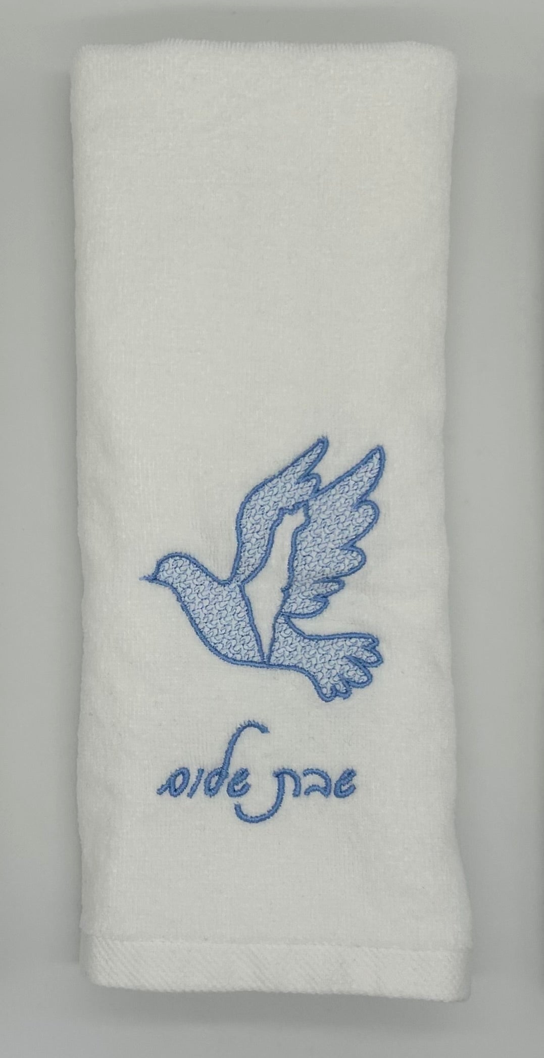 Hand Towels - Embossed Israeli Map