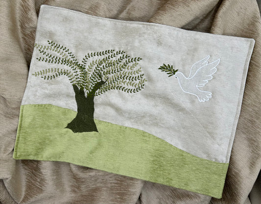 Challah Cover - Zayit (olive)