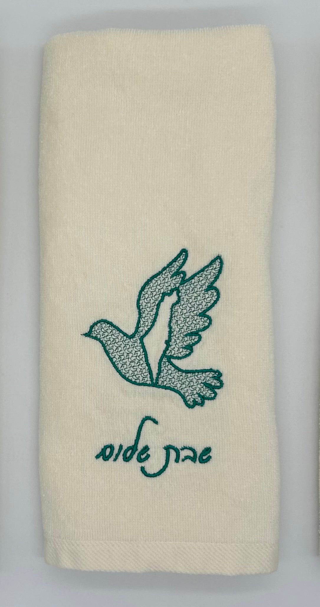 Hand Towels - Embossed Israeli Map