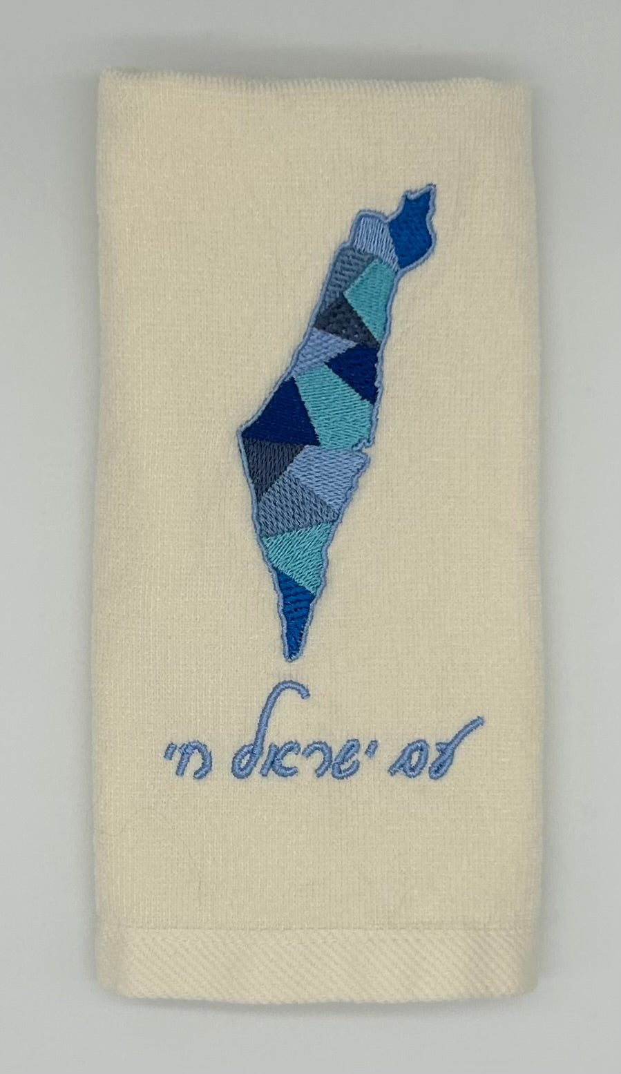Hand Towels - Israeli Map, Sections and Solids