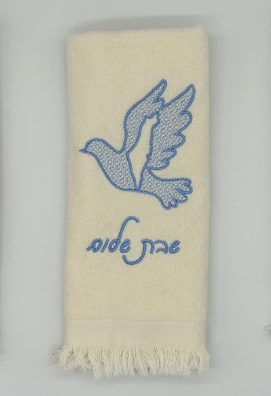 Hand Towels - Embossed Israeli Map