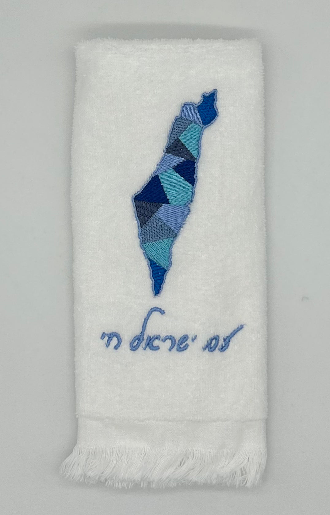 Hand Towels - Israeli Map, Sections and Solids